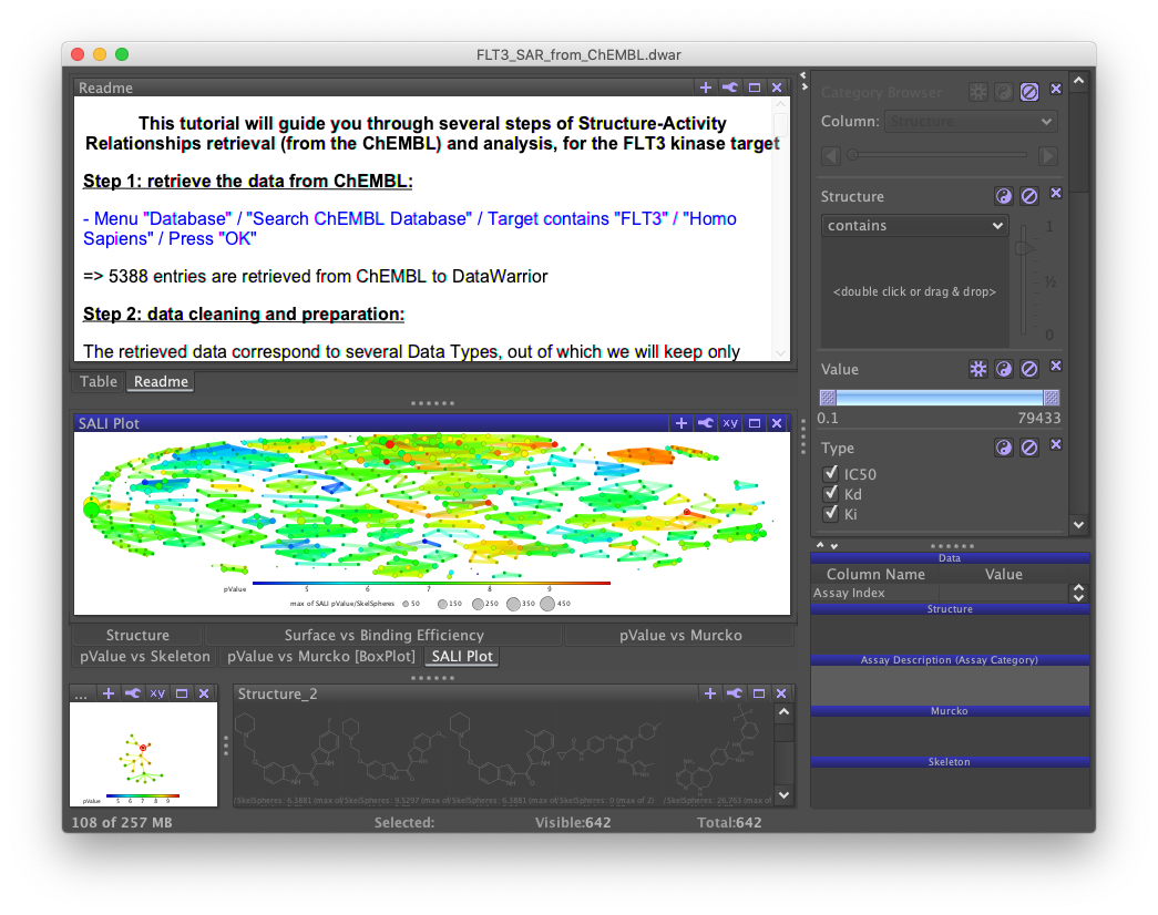 An Introduction to DataWarrior